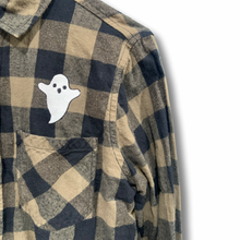 Load image into Gallery viewer, Ghost Embroidered Flannel

